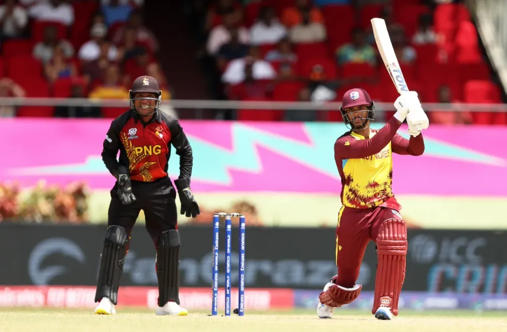 WI vs PNG | King-Chase power cruises West Indies to victory over Papua New Guinea at Guyana