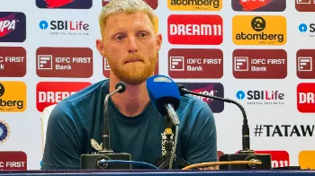 ‌ENG vs WI | Twitter reacts to Stokes and Collingwood astonished by uncanny doppelganger in Trent Bridge