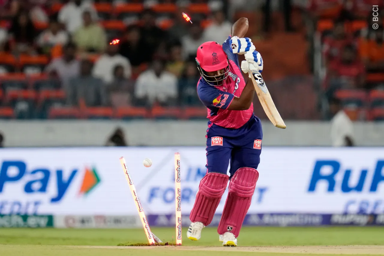 ‌IPL 2024 | Twitter stirred as 'Swing King' Bhuvi removes Buttler and Samson in opening over