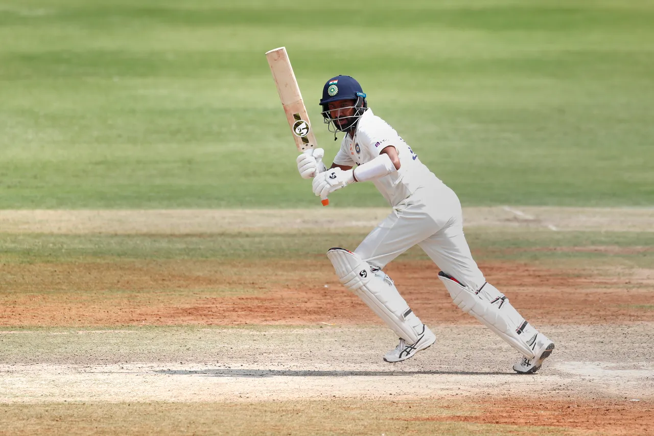 BGT 2023 | Twitter reacts as Pujara serves Rohit with 78-meter six upon captain's command to go big