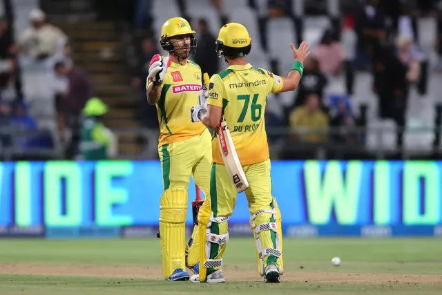 ‌SA20 | Twitter in praise after top-order muscles Super Kings into the playoffs in high-scoring humdinger