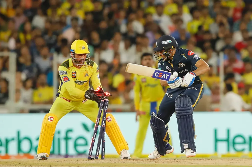 IPL 2023 | Twitter in awe as MS Dhoni’s lightening quick stumping ends Shubman Gill's innings