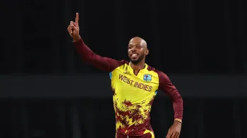 WATCH, CPL 2024 | Alzarri Joseph gobsmacked after Roston Chase pulls out breathtaking grab