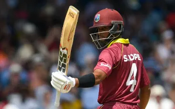 ‌USA vs WI | Twitter goes crazy as Shai Hope launches hat-trick of sixes to leave USA annihilated