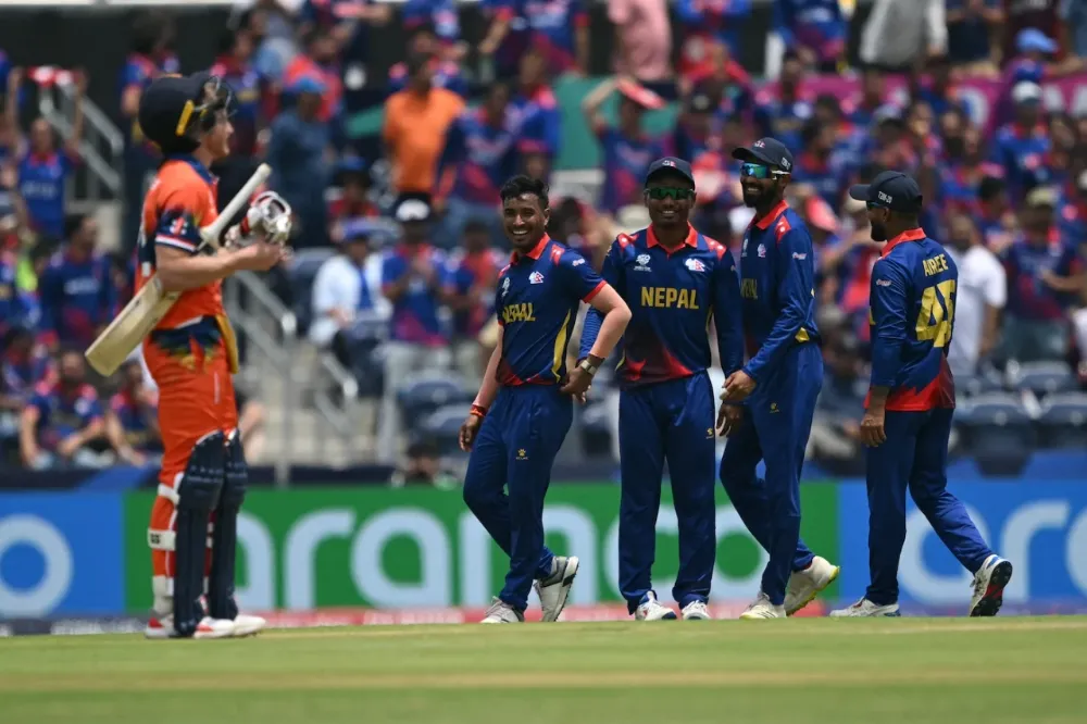 NED vs NEP | Twitter reacts to Sompal Kami’s lightning-fast reflex sending Sybrand Engelbrecht packing