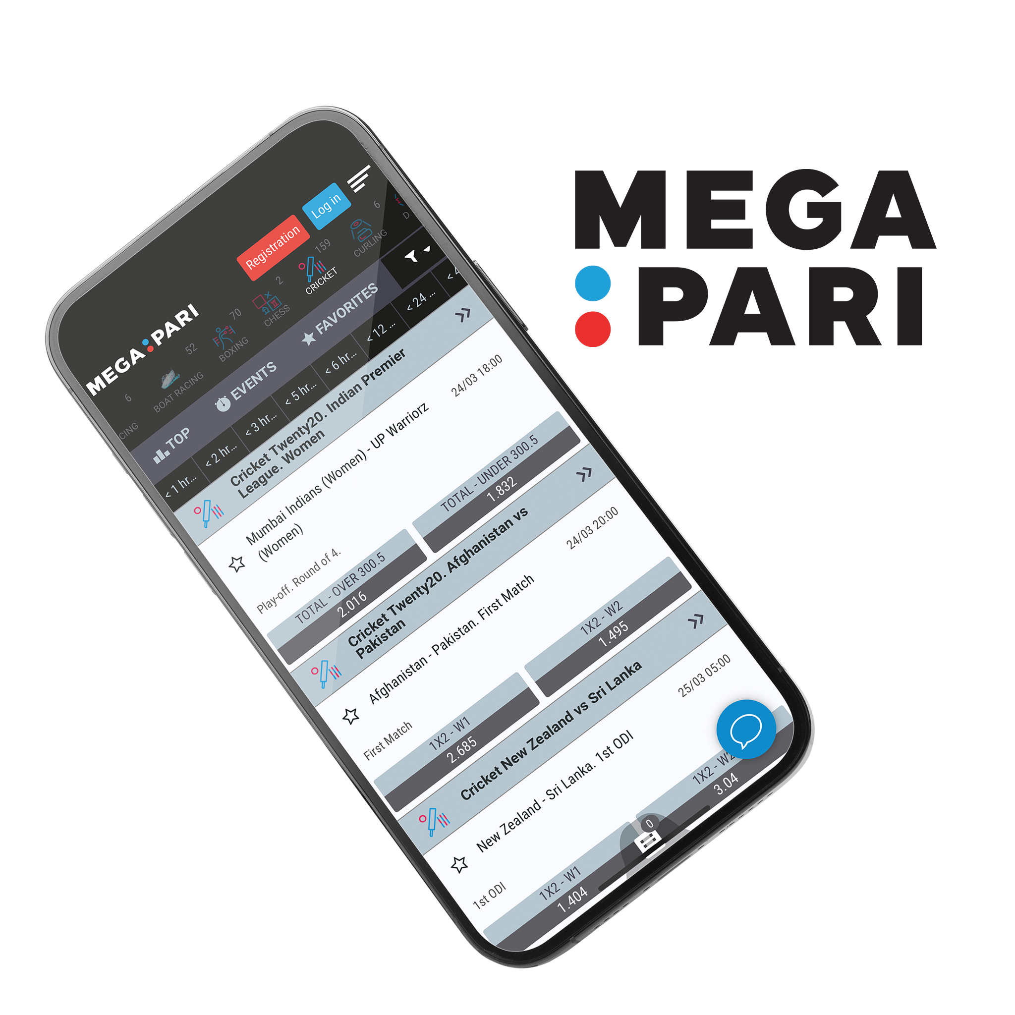 You can download and install the Megapari app for free on Android and iOS.