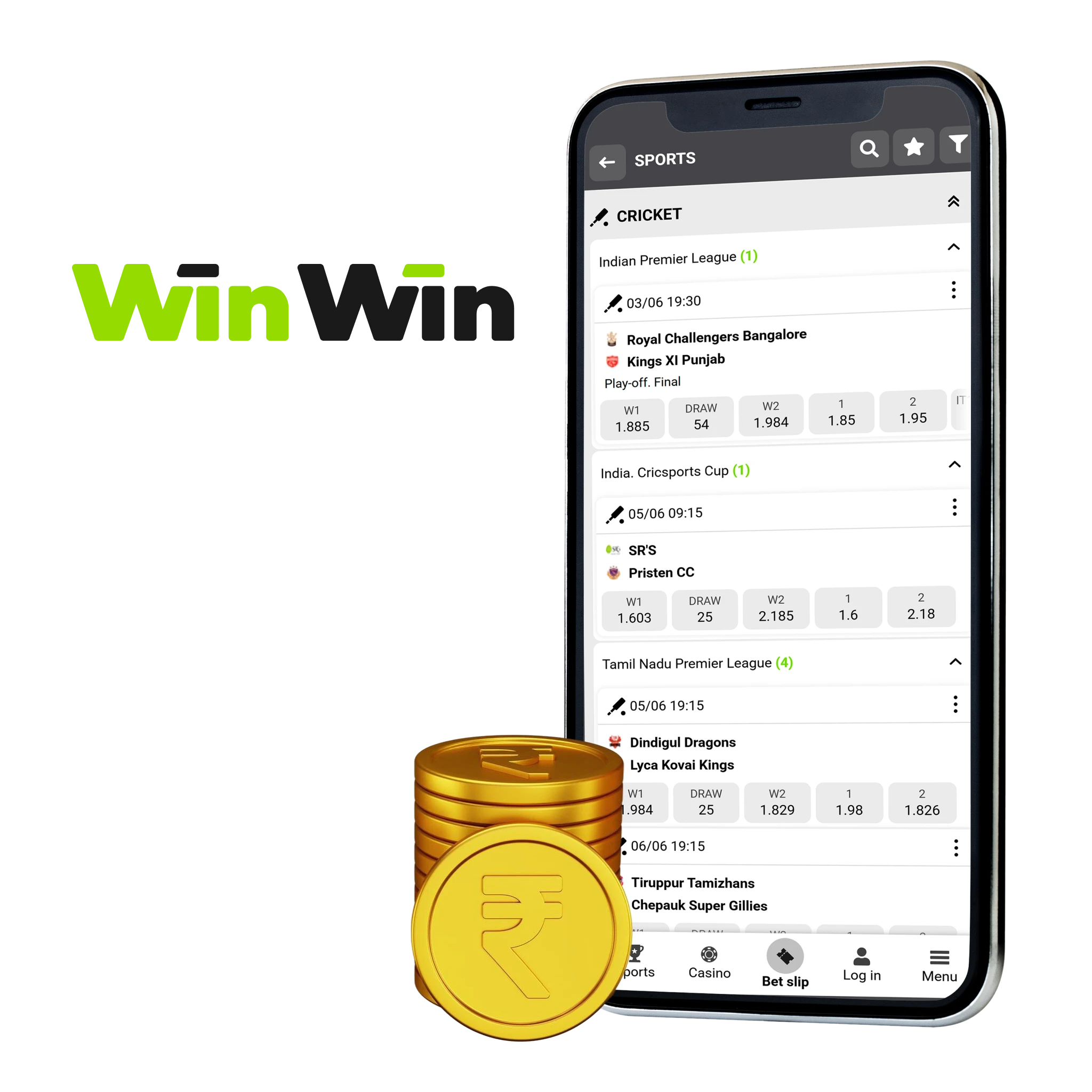 Real Money Betting App - WinWin.