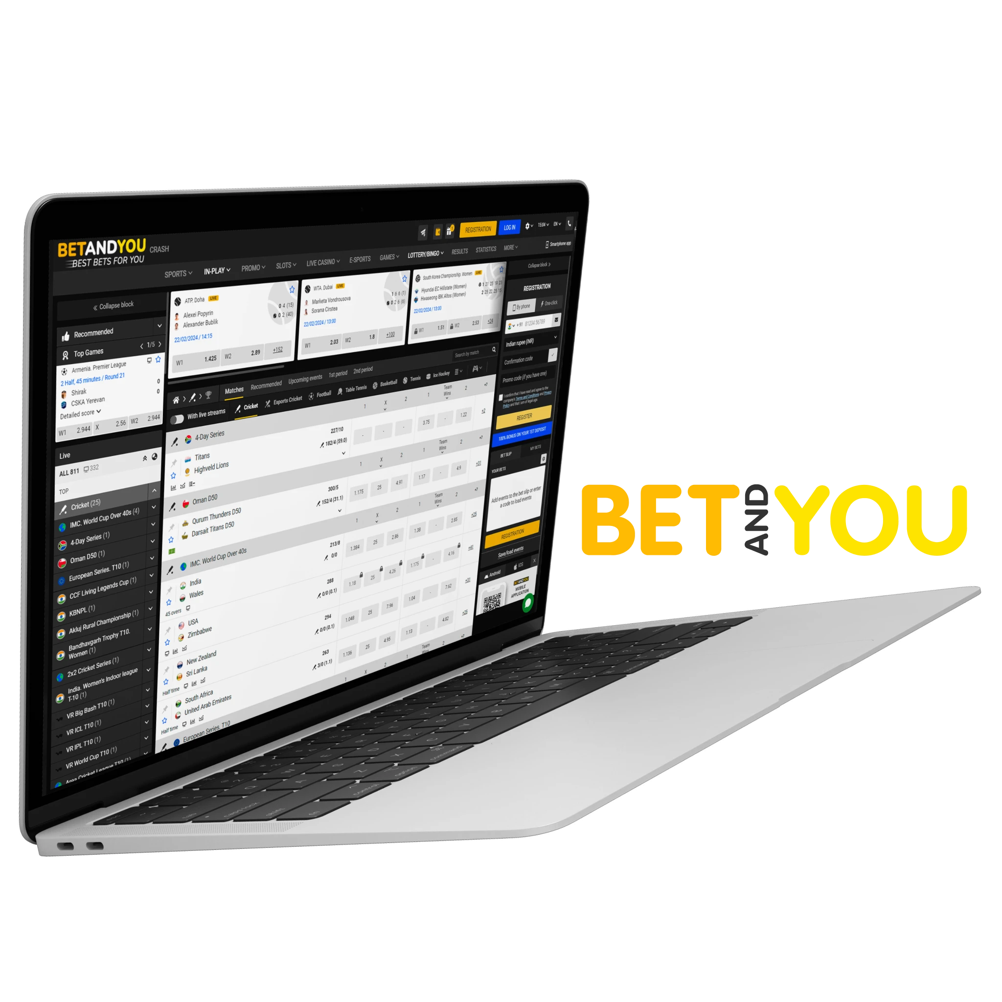 For all those who want to bet on cricket with ease and comfort, Betandyou will be the best solution.