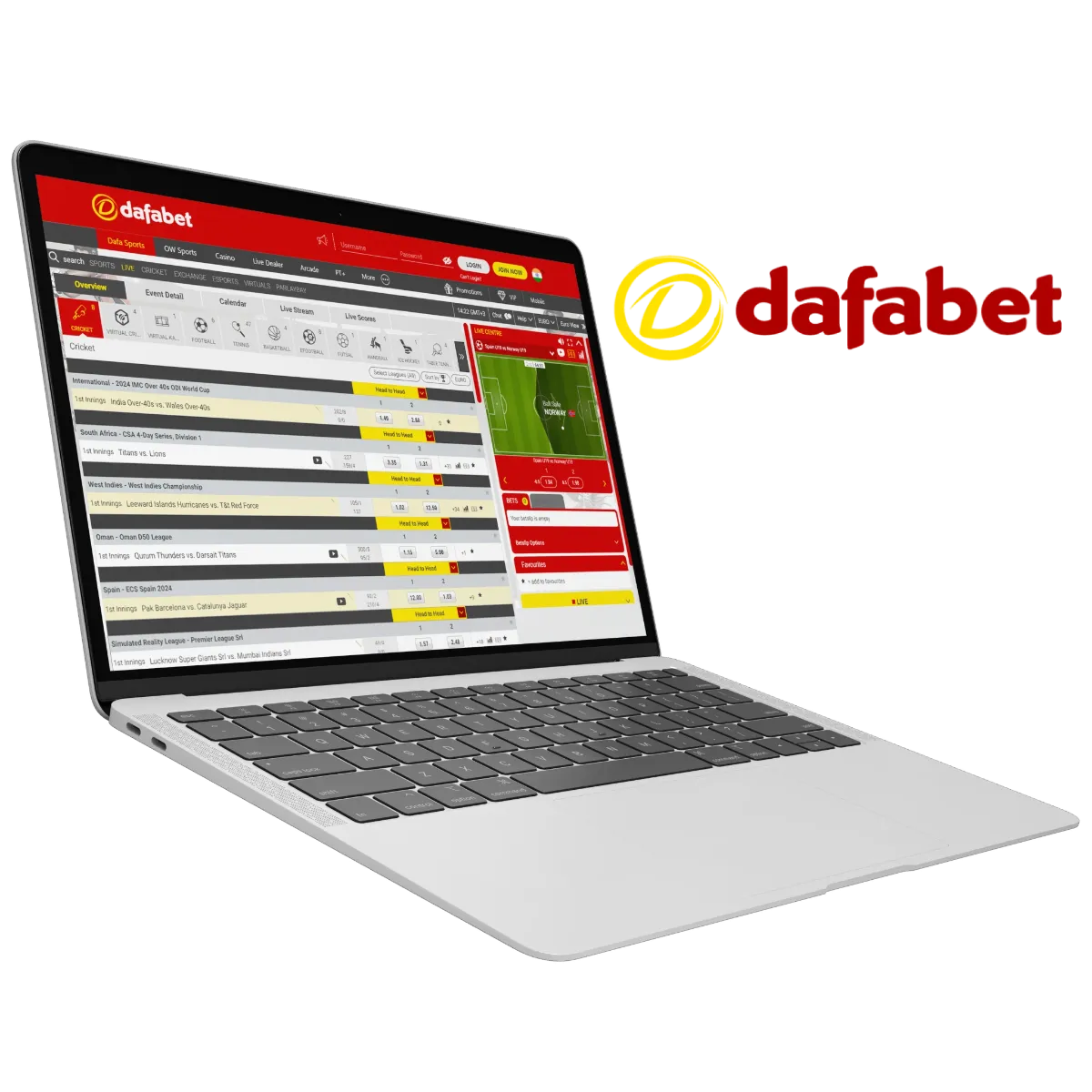 Dafabet is a platform that was created with the aim of catering to any Indian user's cricket betting needs and as of 2024, it is doing so flawlessly. 