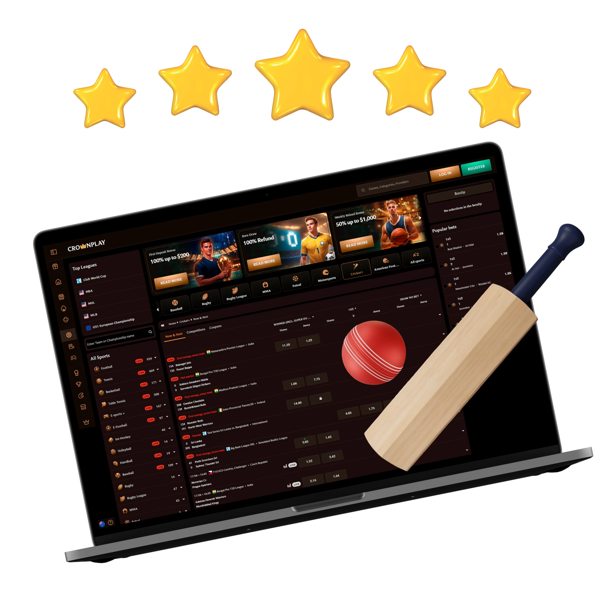 Cricket Betting in New Zealand