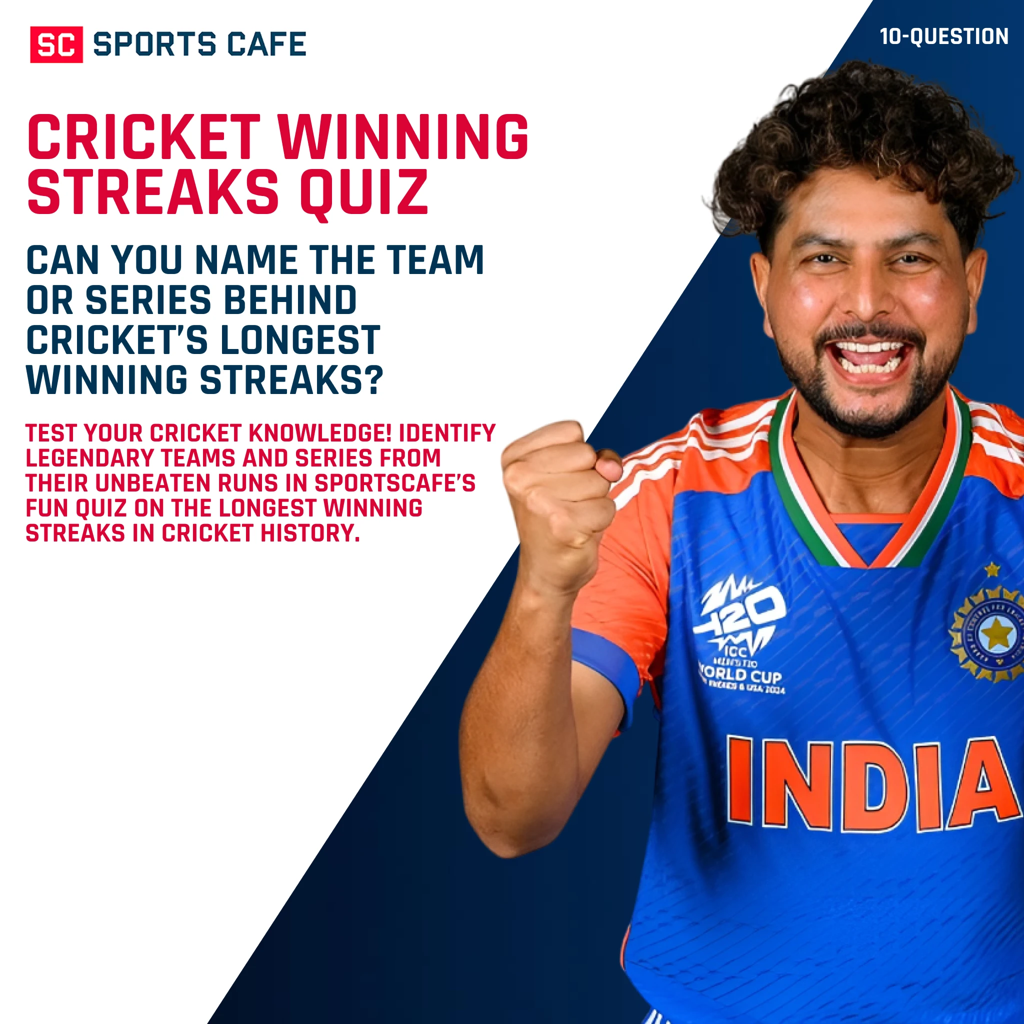 Cricket Winning Streaks Quiz – Guess the Team or Series from Consecutive Wins