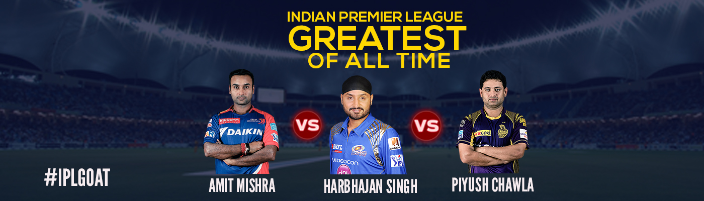 #IPLGOAT: Mishra vs Harbhajan vs Chawla