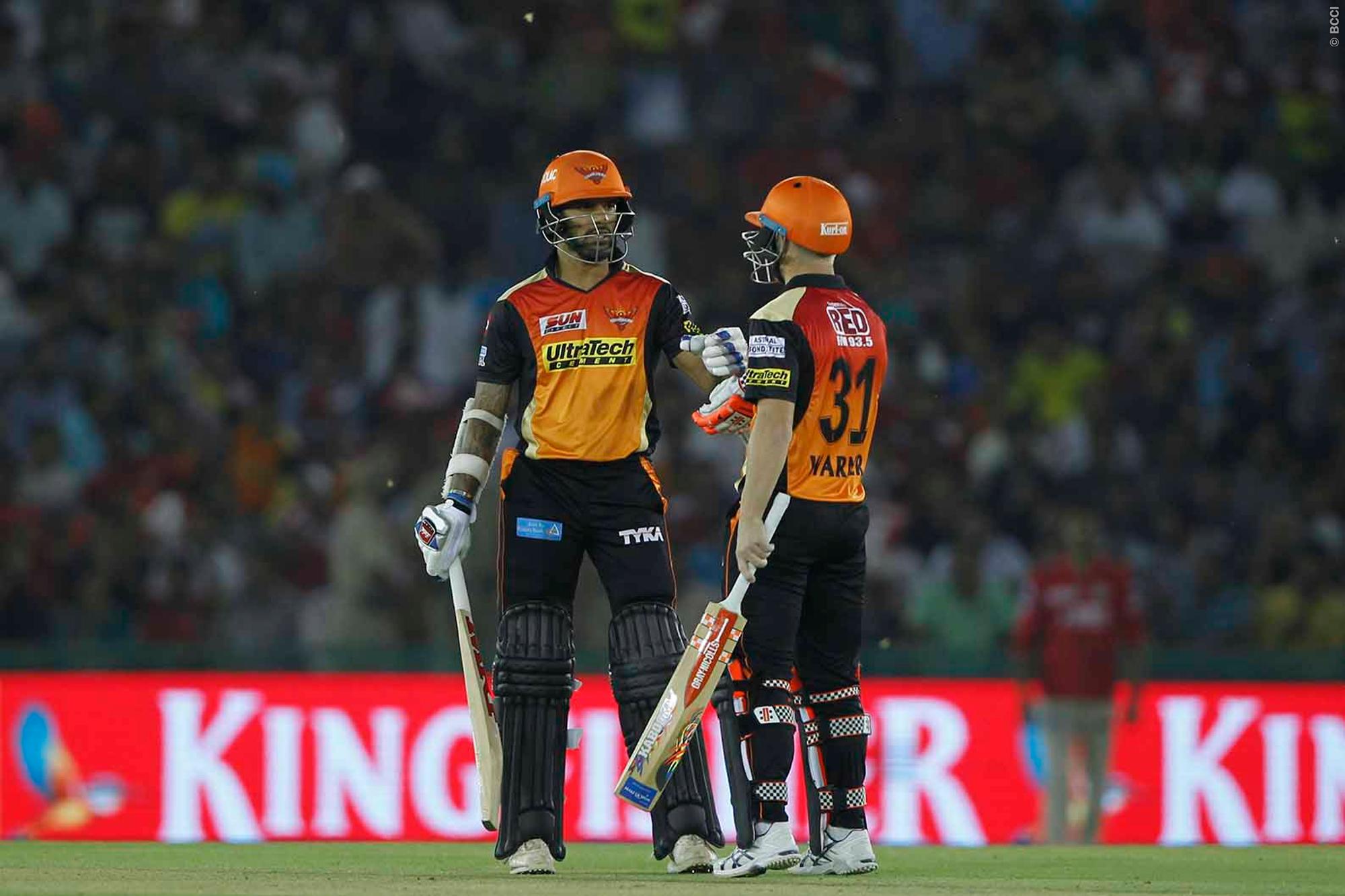 IPL 2017 | Superlative top order gives SRH 26-run victory over KXIP