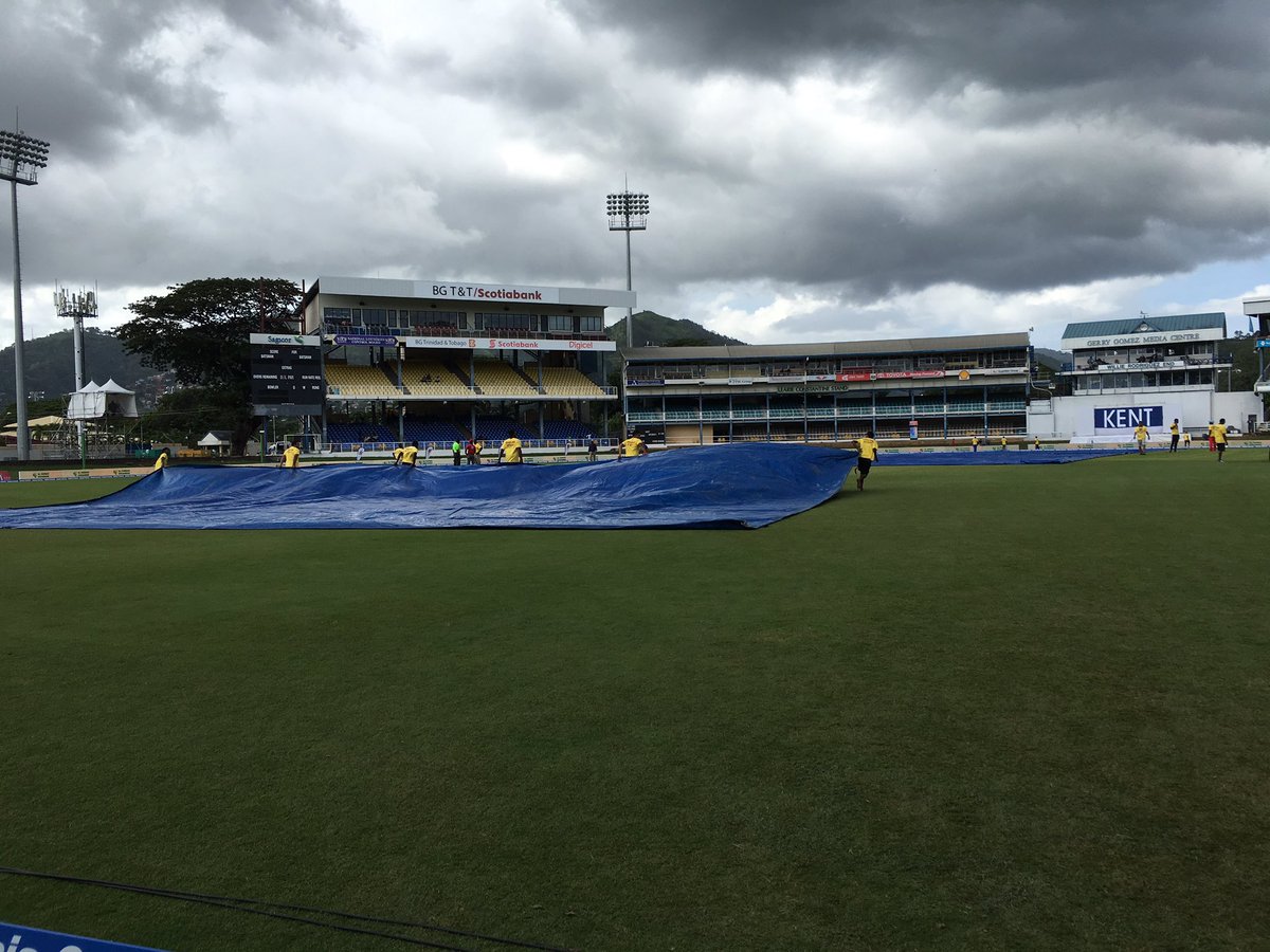 Another day, same story; rain washes out fourth day of India-West Indies test