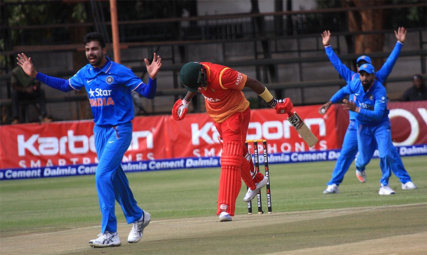 India secure series win as Chahal and Sran wreak havoc