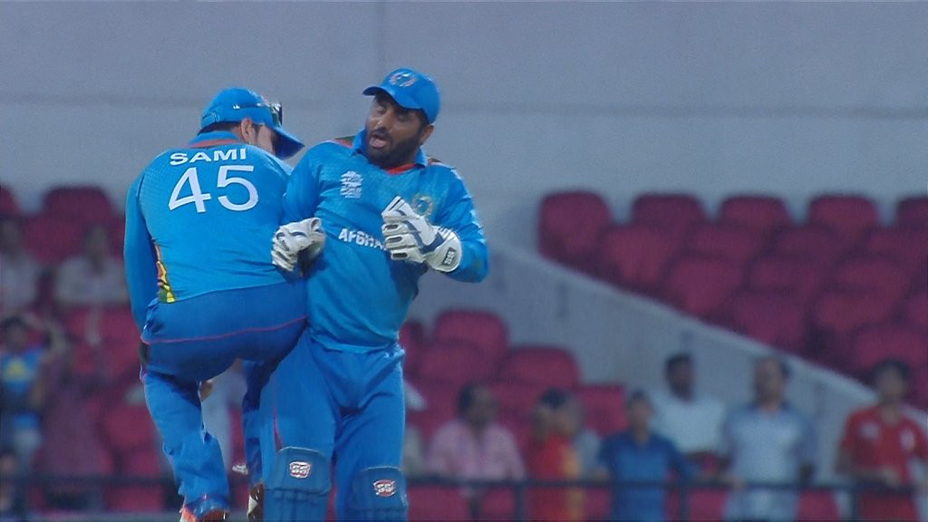 World T20 : Afghanistan sign off in style with upset win over Windies