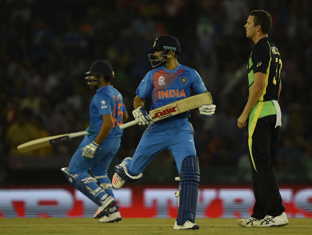 World T20: Kohli scripts masterclass to propel India to semis