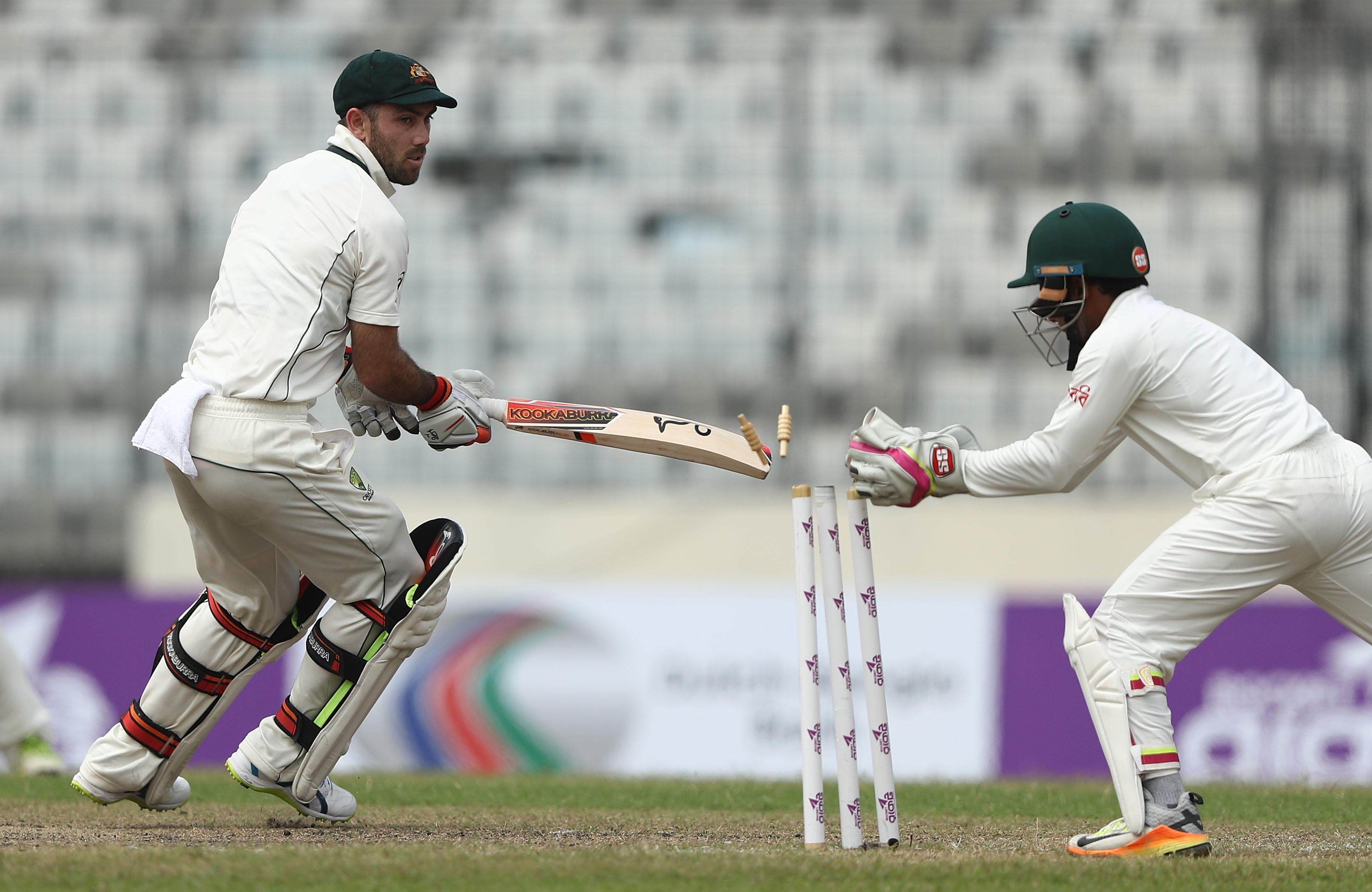 WATCH : Mushfiqur Rahim's stumping blunder 'hands' David Warner a lifeline