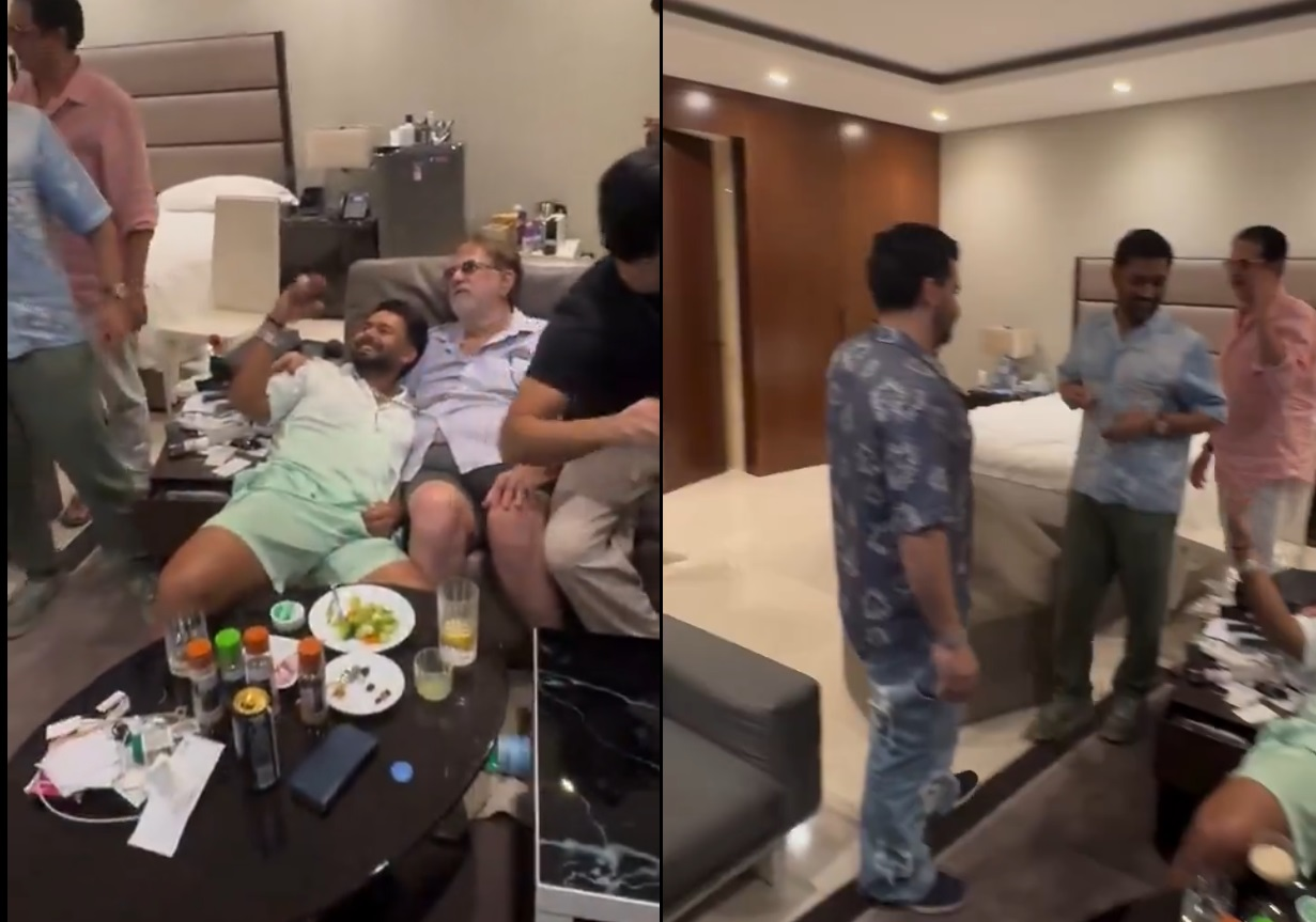 Twitter Reacts as MS Dhoni’s ‘Hookah’ Moment With Rishabh Pant Goes Viral.