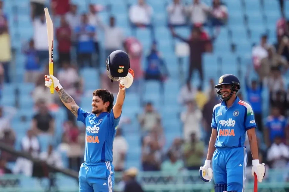 Gill-Ishan Stand Enters Record Books but Misses Top Spot in Indian ODI History.
