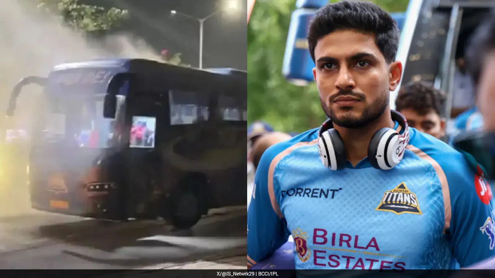 GT Team Bus Suffers Fire Breakout Post-Final, No Major Injuries Reported.
