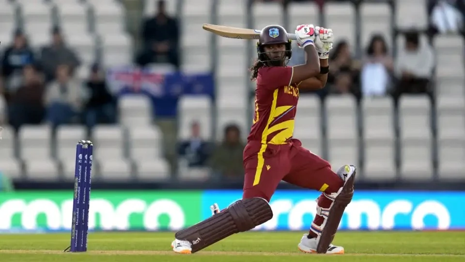 Hayley Matthews' all-round brilliance powers West Indies past Scotland.