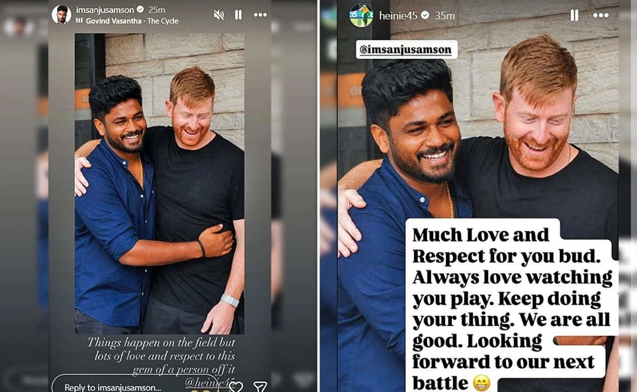 Heinrich Klaasen and Sanju Samson.
