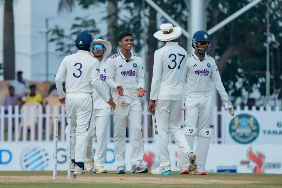 India A Hold Their Nerve to Secure Thrilling Draw Against Australia A.