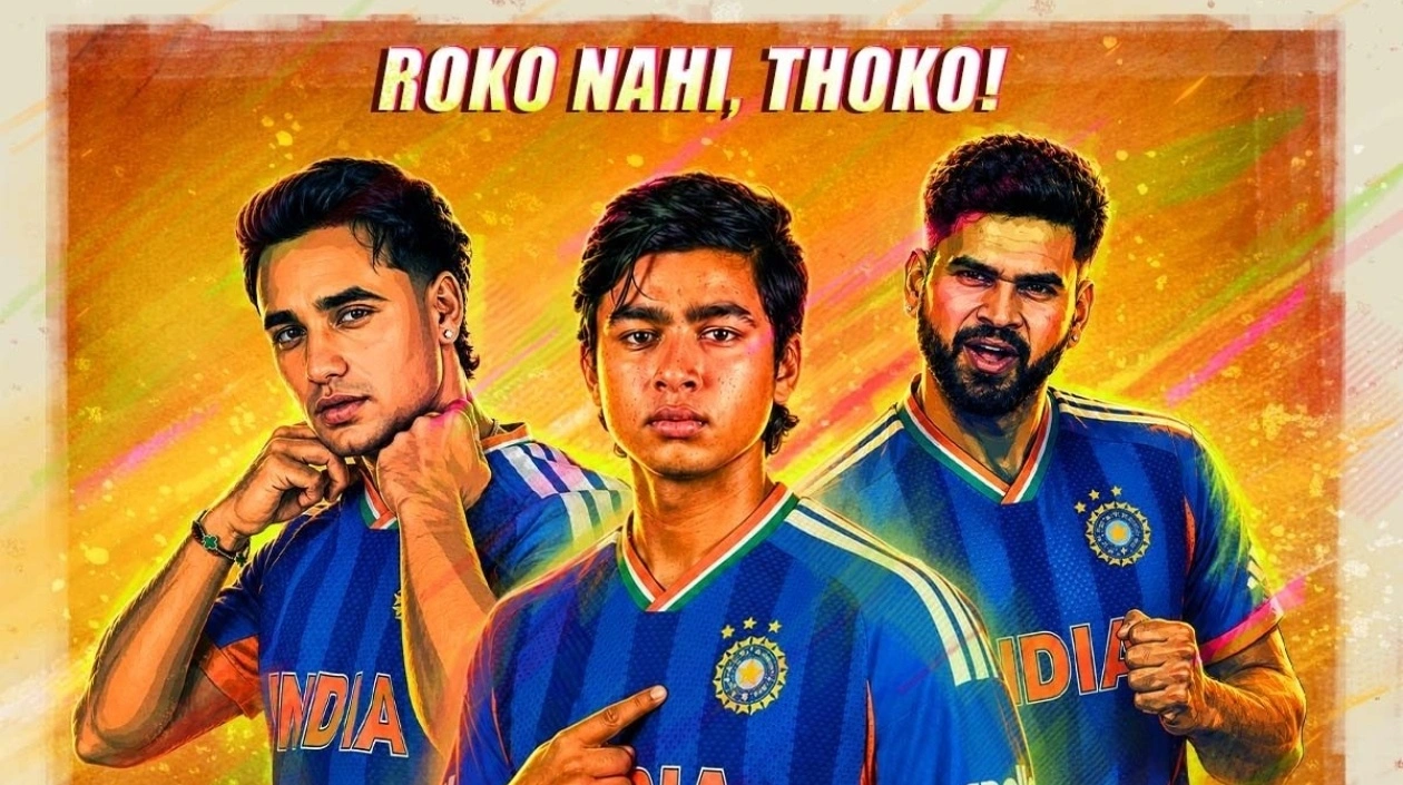 Twitter Reacts as India vs Zimbabwe Poster Goes Viral.