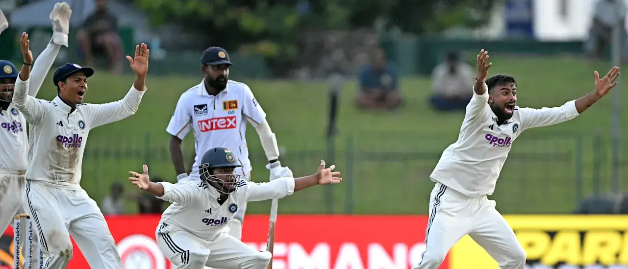 Prabath Jayasuriya Reprimanded by ICC for Striking Boundary Markers.