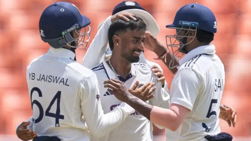 Twitter Explodes as Manav Suthar Produces One of the Best Indian Test Debuts.