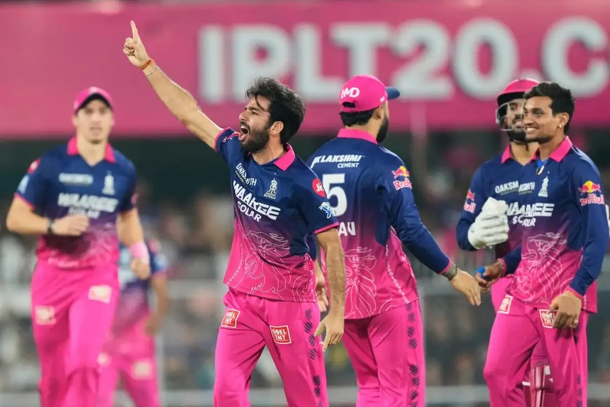 AI Simulation, RR vs GT | Bishnois spin brilliance seals Rajasthans gritty win