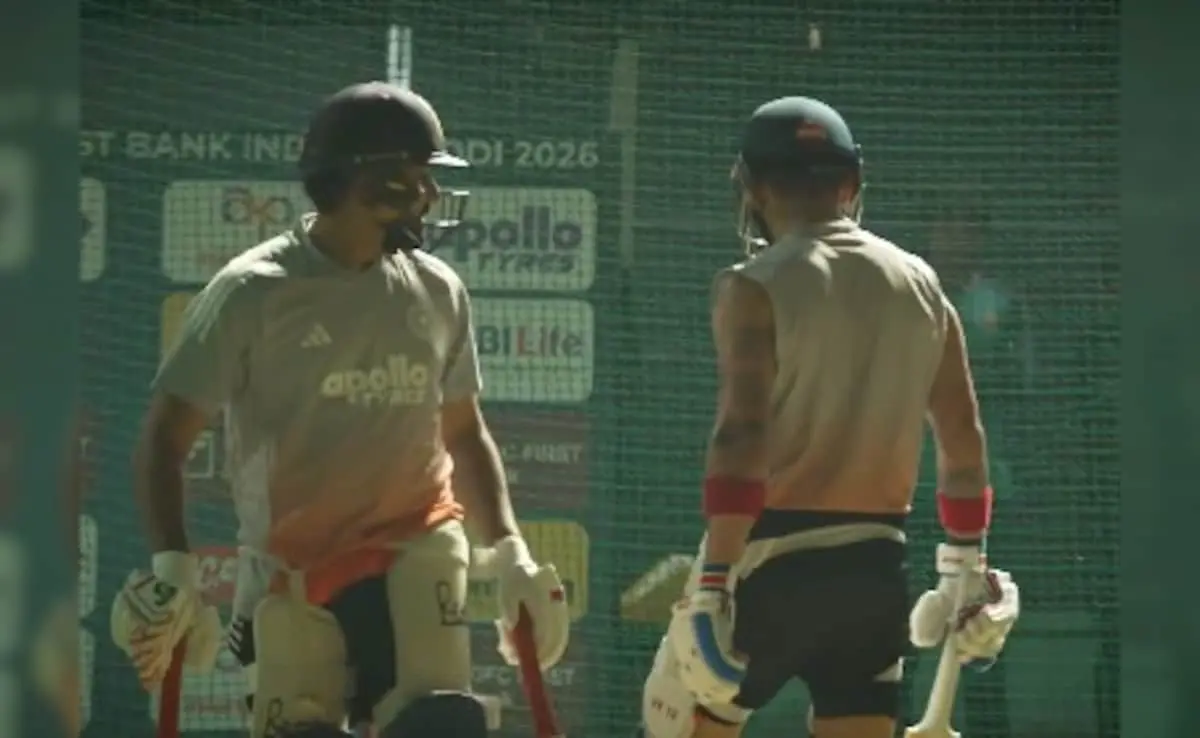 Twitter Buzzes as Rohit and Virat Resume Training for England Series.