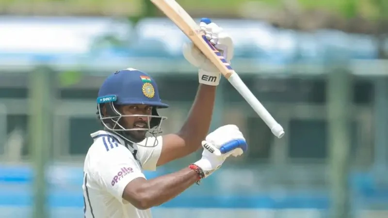 India Receive Major Update on Sai Sudharsan Ahead of Sri Lanka Test.