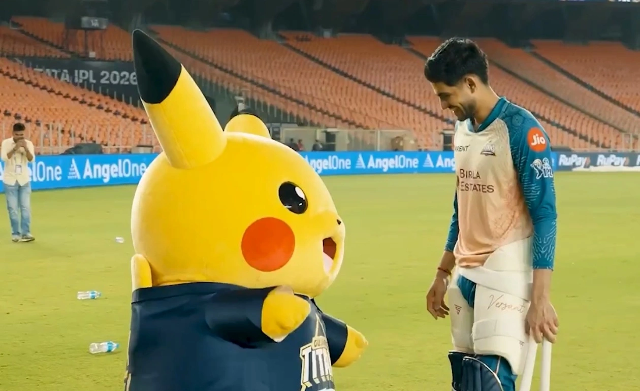 Twitter Reacts as Shubman Gill Shares a Cute Moment with Pikachu.