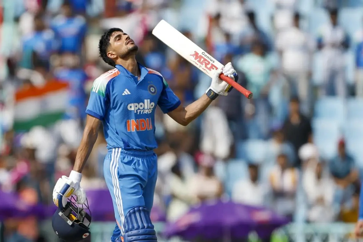 Shubman Gill Creates History with Surprise Record in Afghanistan ODI.