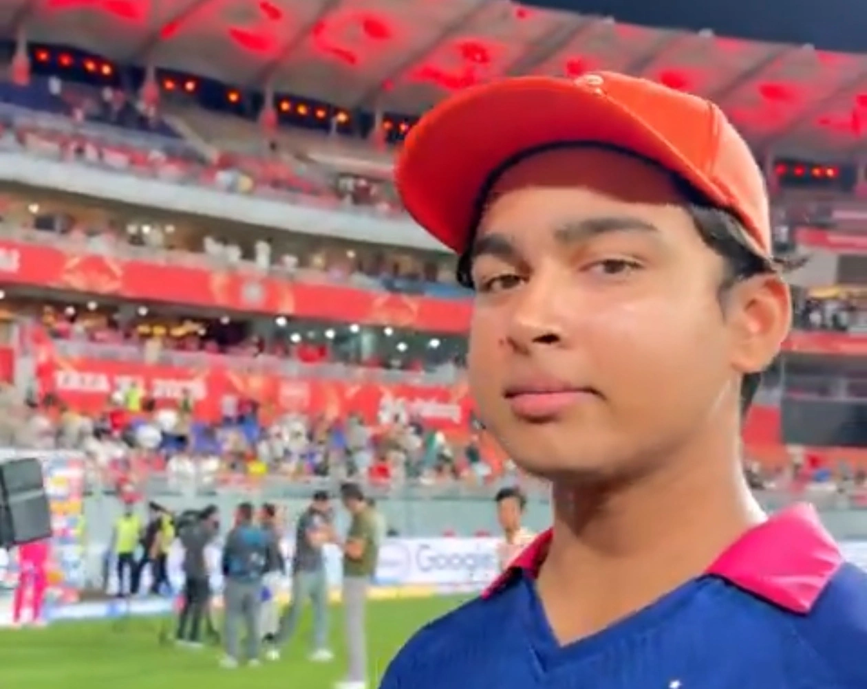 Vaibhav Sooryavanshi Responds to AI Chip Claims Around His Bat.