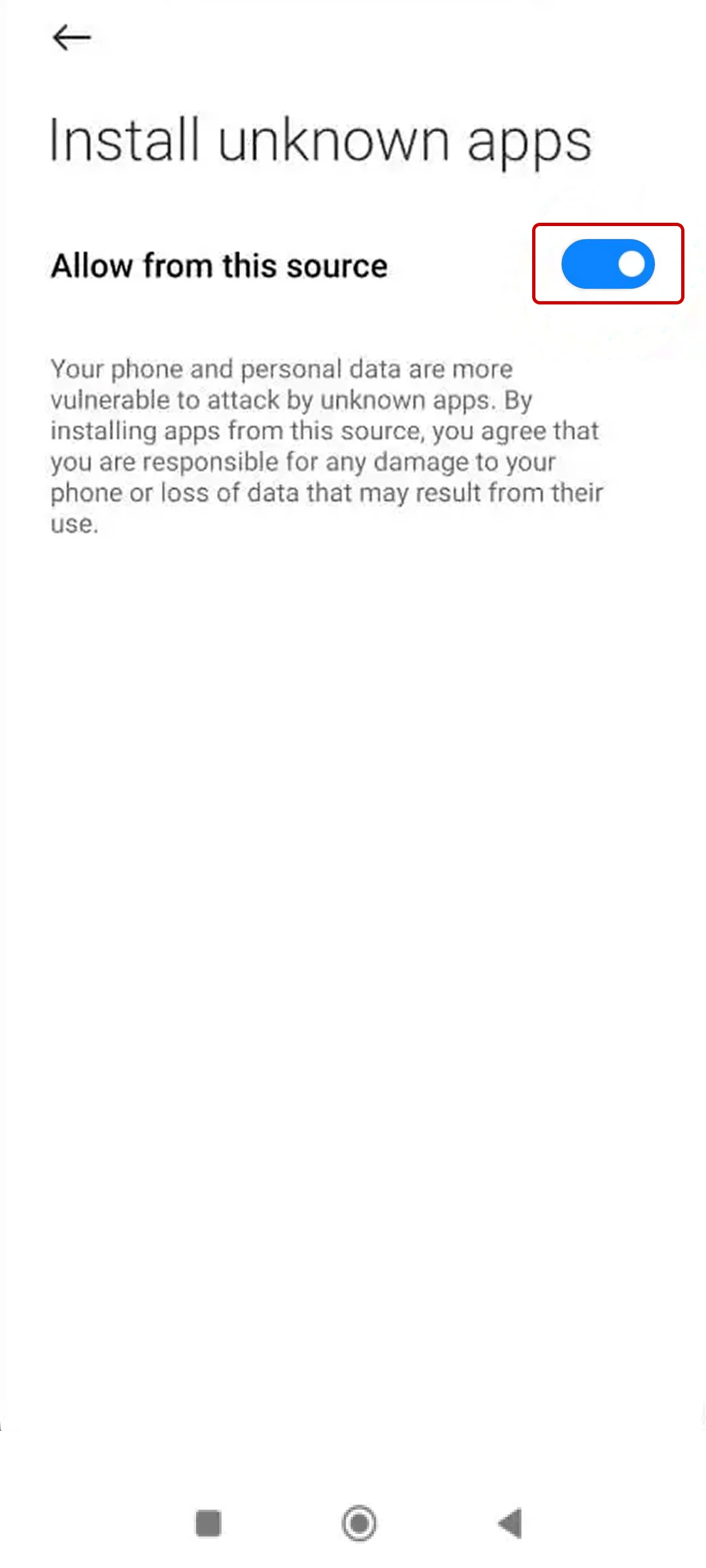 Allow downloads from unknown sources in your phones settings.