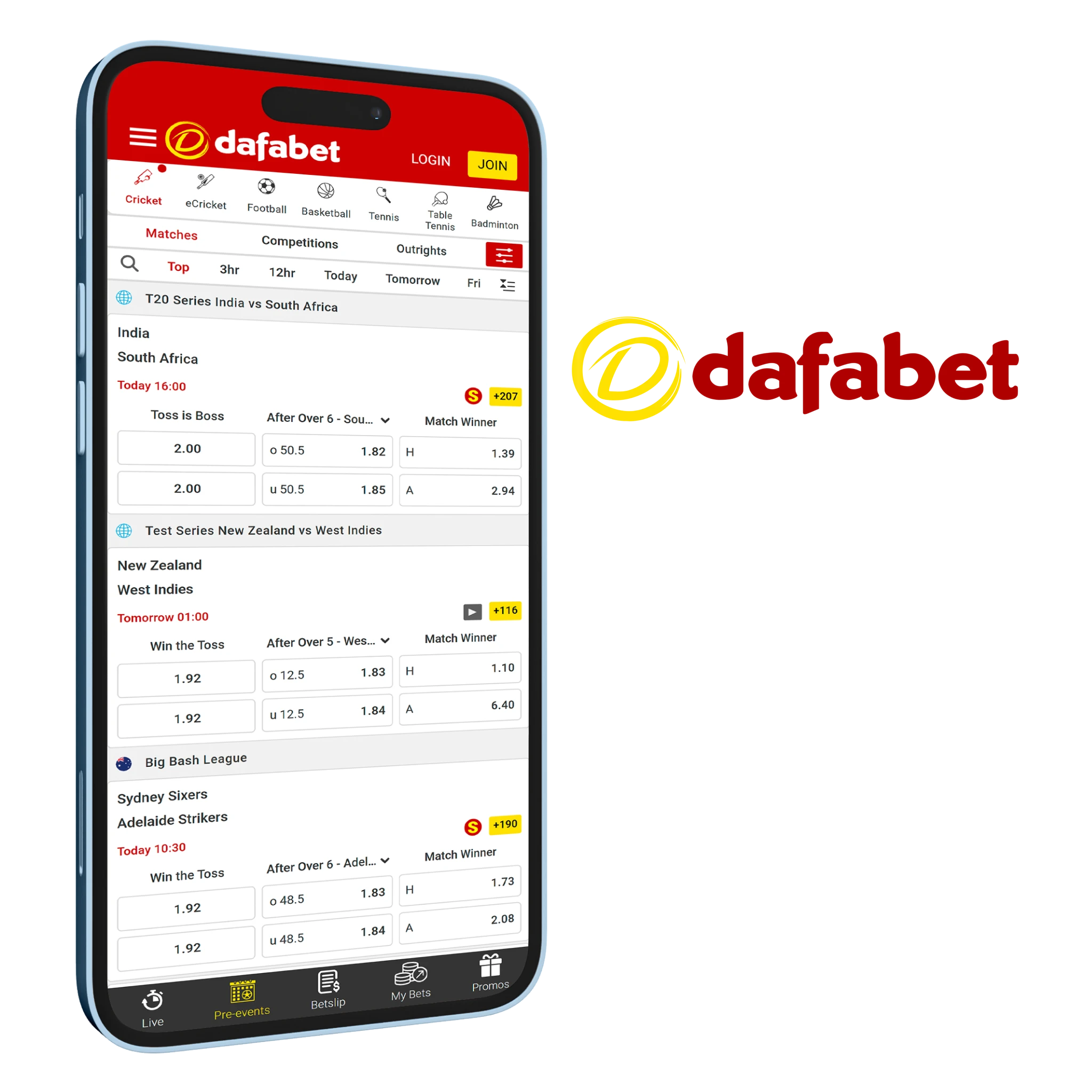 dafabet app has Best for weekly cricket cashback and clean iOS navigation.