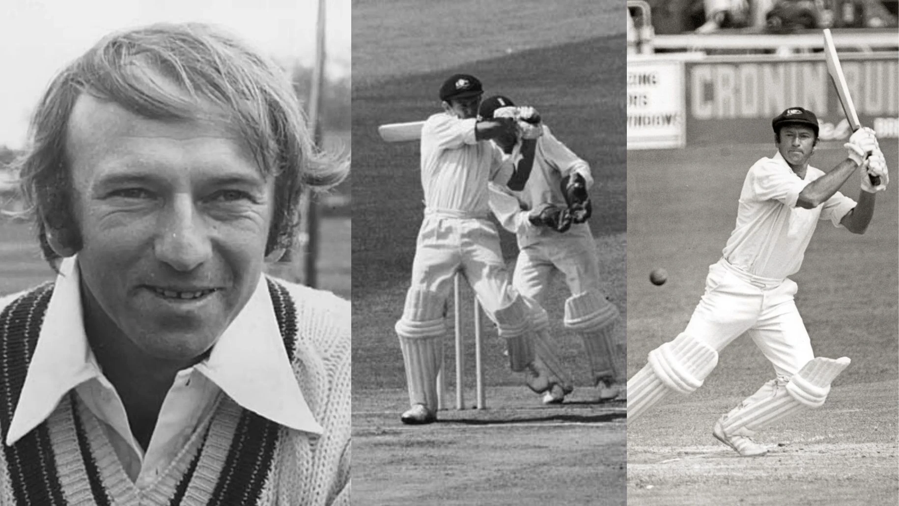 Doug Walters historic 250 in a hangover on 19 February 1977.