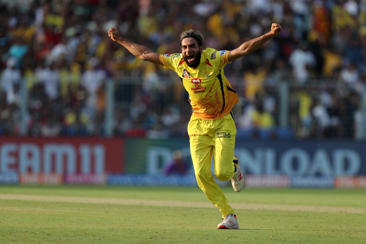 IPL 2019 | Twitter reacts as Imran Tahir runs a marathon after picking Andre Russell's wicket
