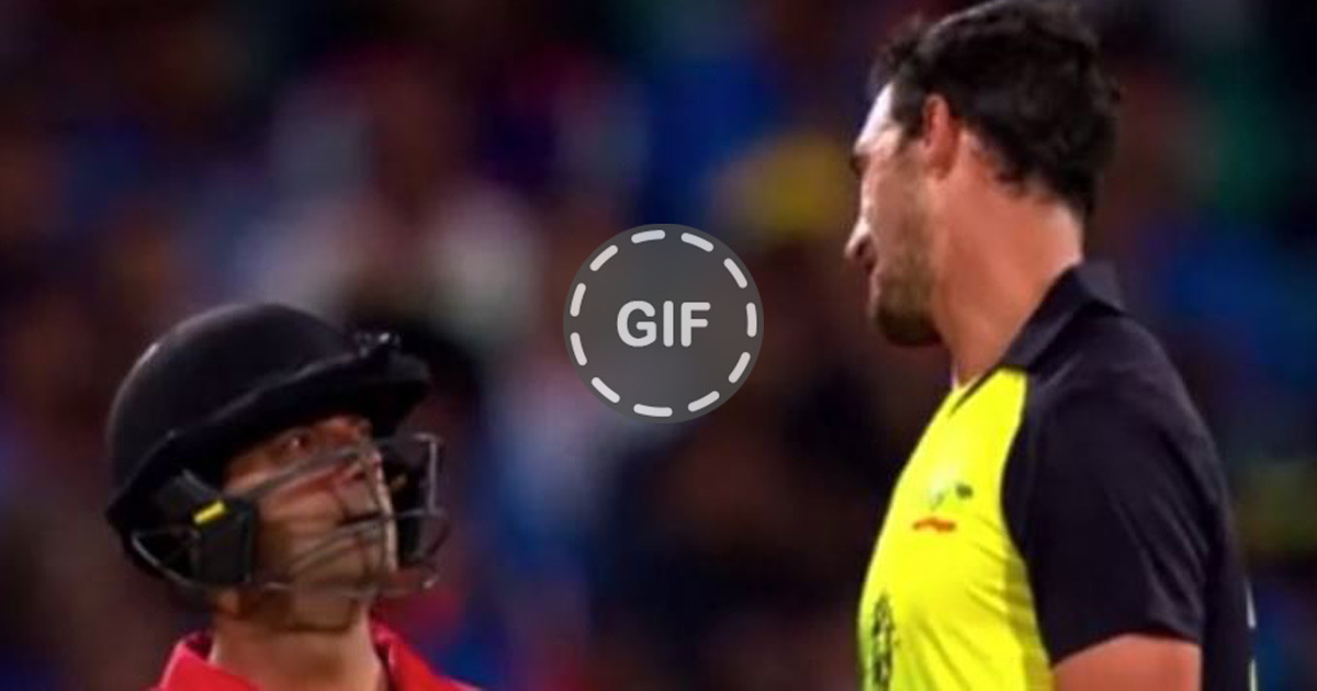 VIDEO | Mitchell Starc banters with onfield umpire after decision overturned by DRS