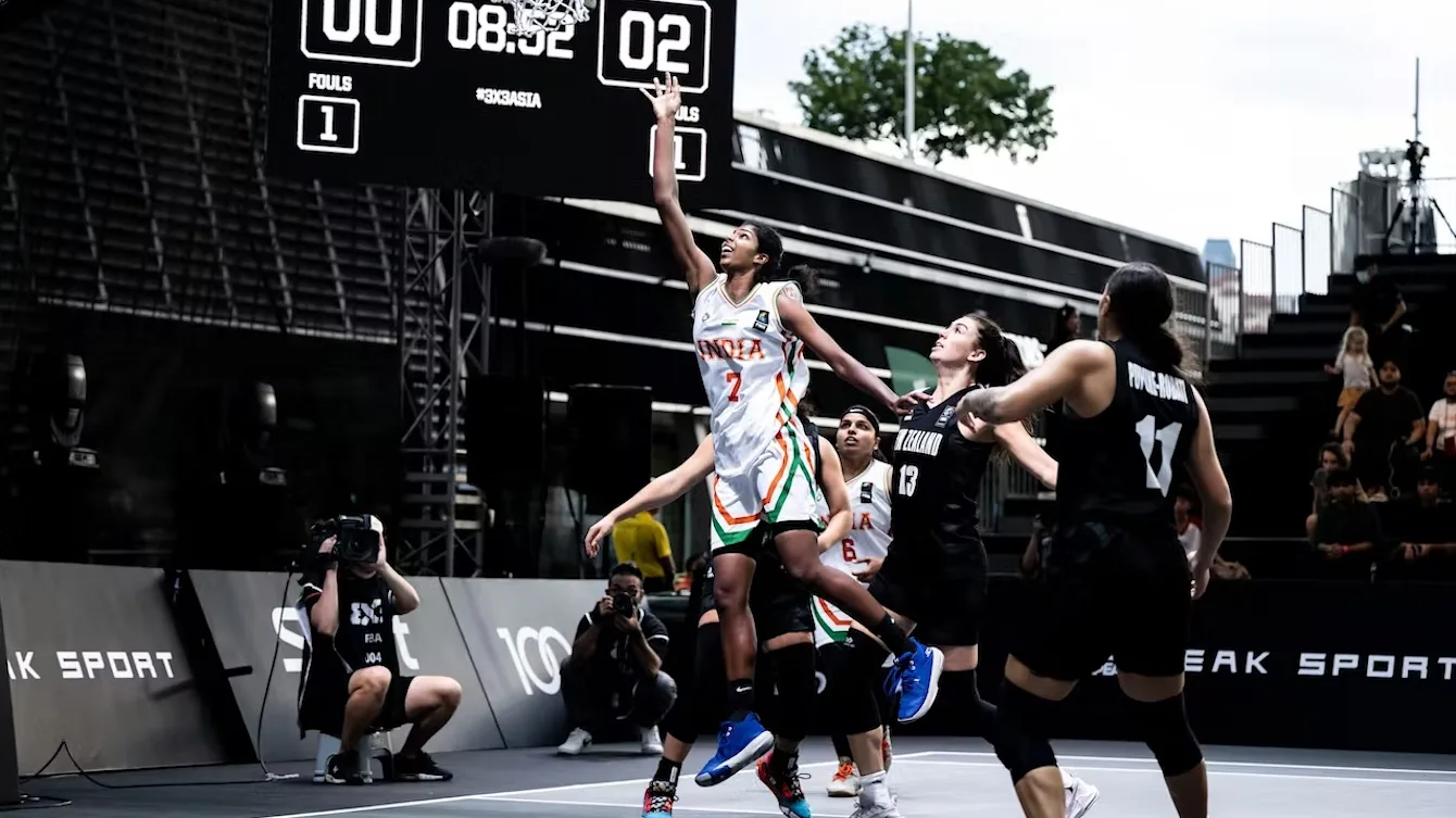 FIBA 3x3 Asia Cup 2023 | Indian women win against Hong Kong, lose against New Zealand