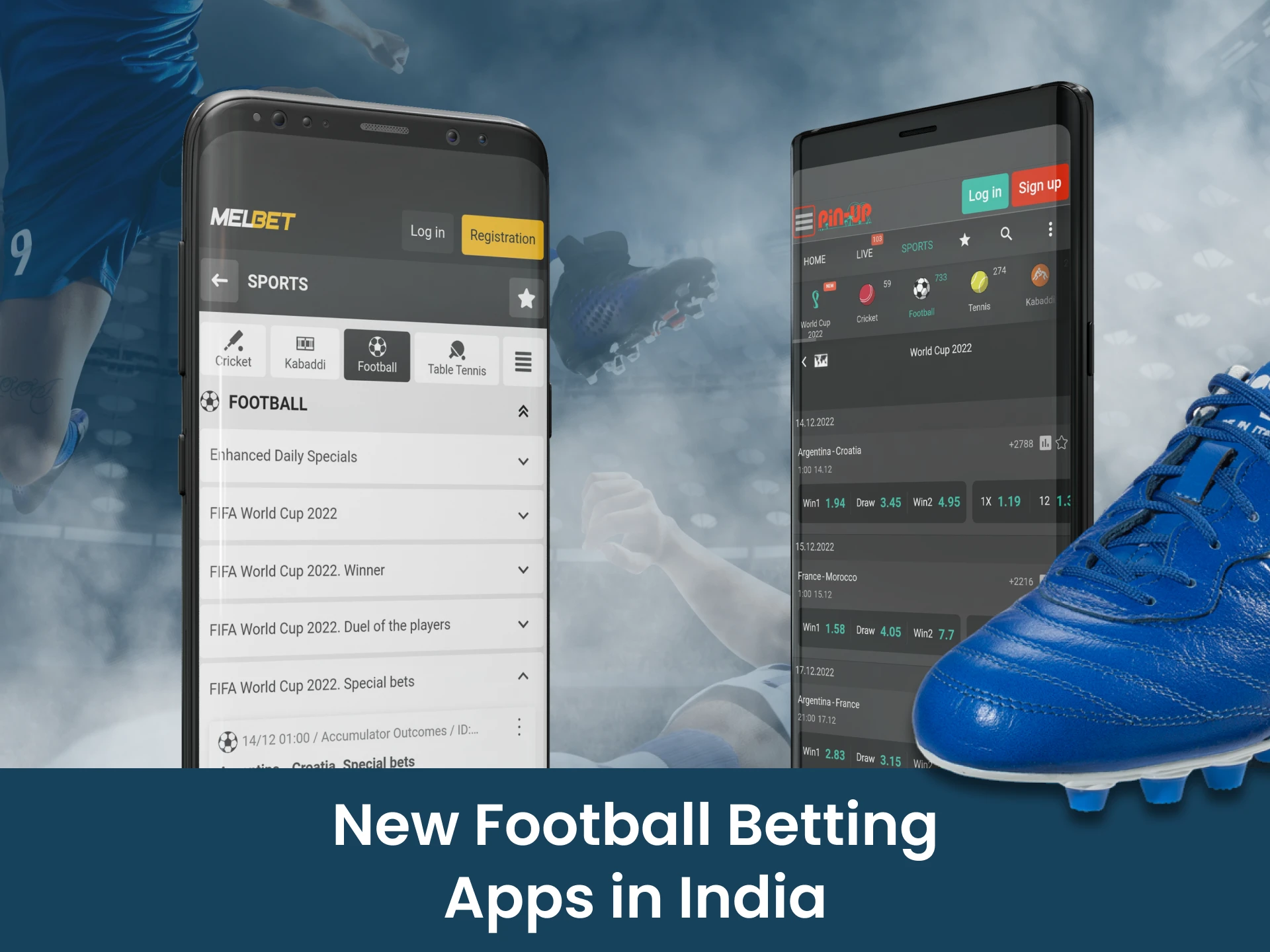 Try these new apps for betting on football.