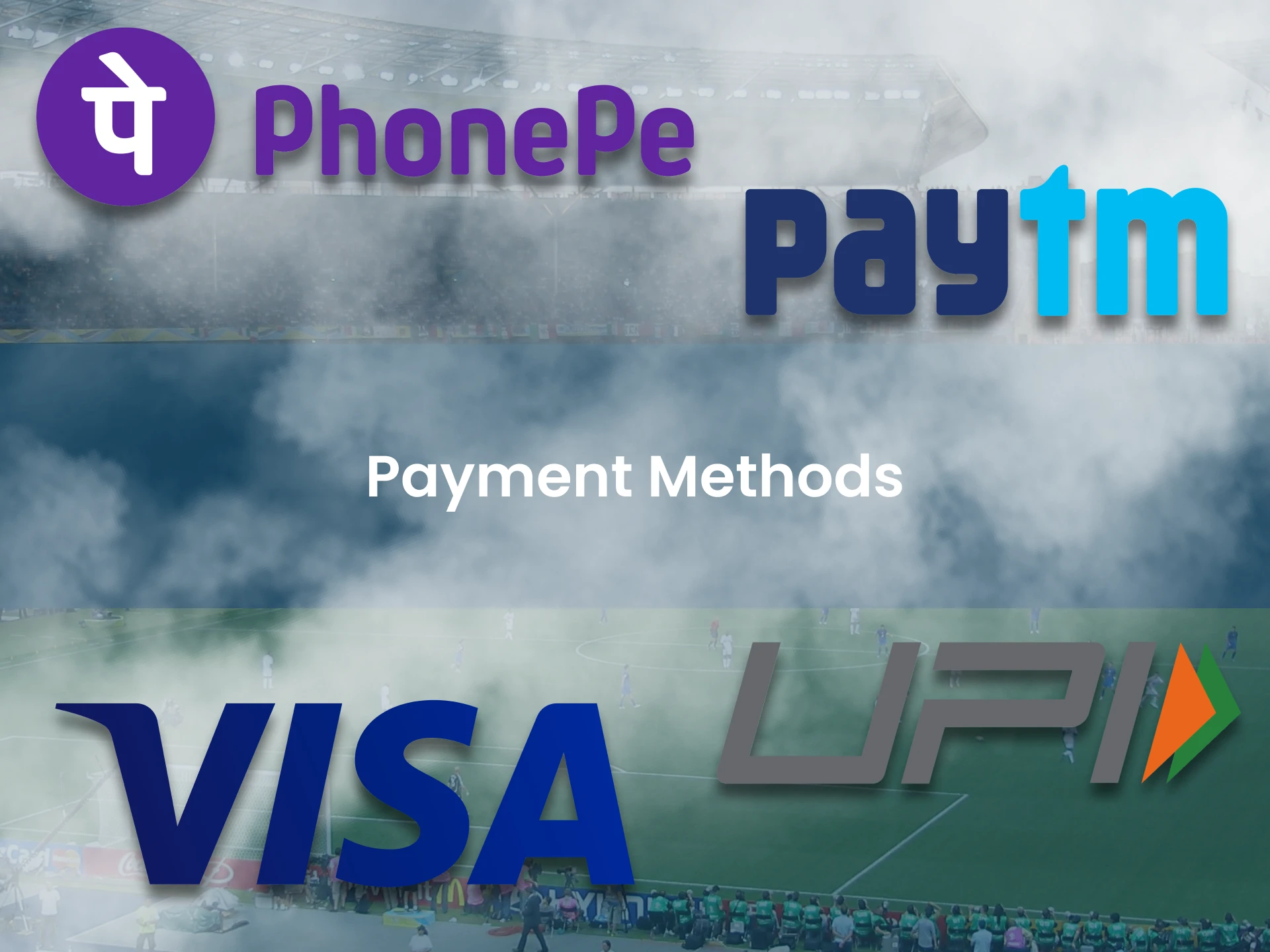 Here are the most popular payment methods in the betting apps.