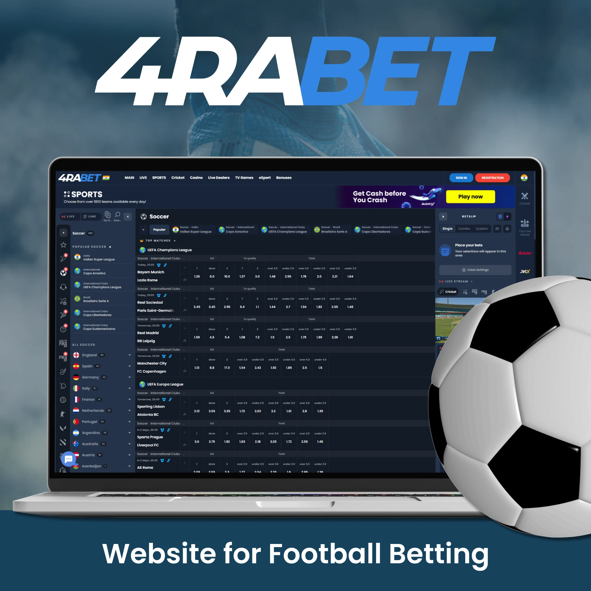 4rabet emerges as an excellent choice for Indian players seeking engaging online wagering adventure.