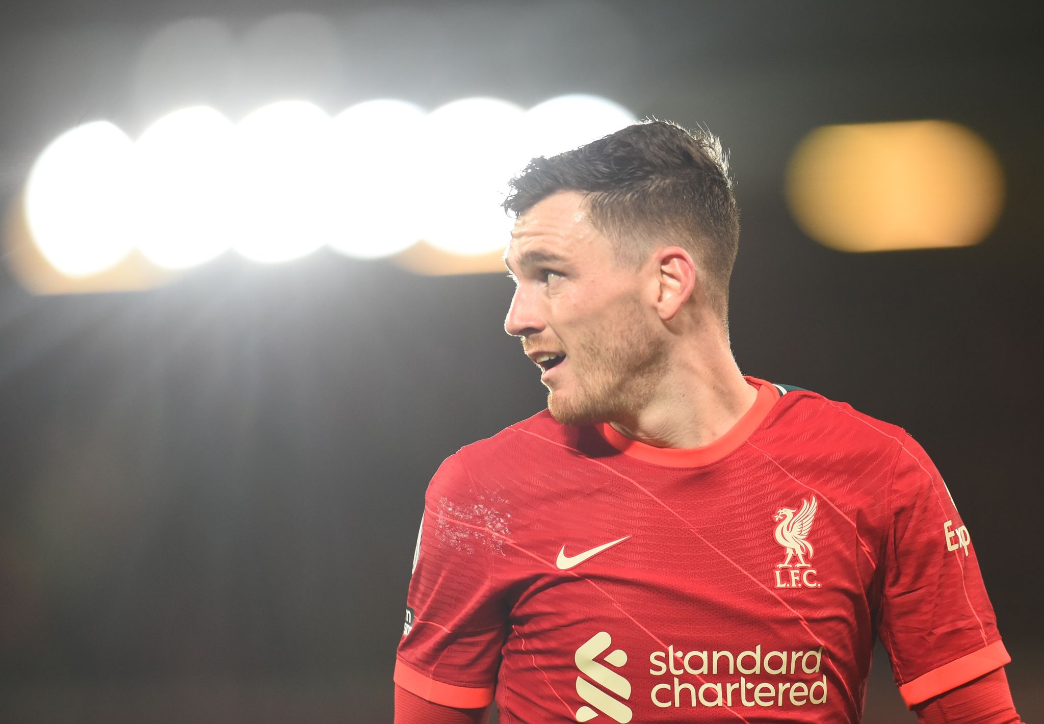 Gap to Manchester City is big but we have to keep putting pressure, claims Andrew Robertson
