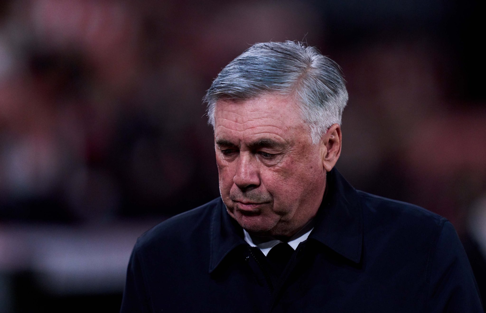 What happens outside doesn’t affect us at all as we’re used to it, proclaims Carlo Ancelotti