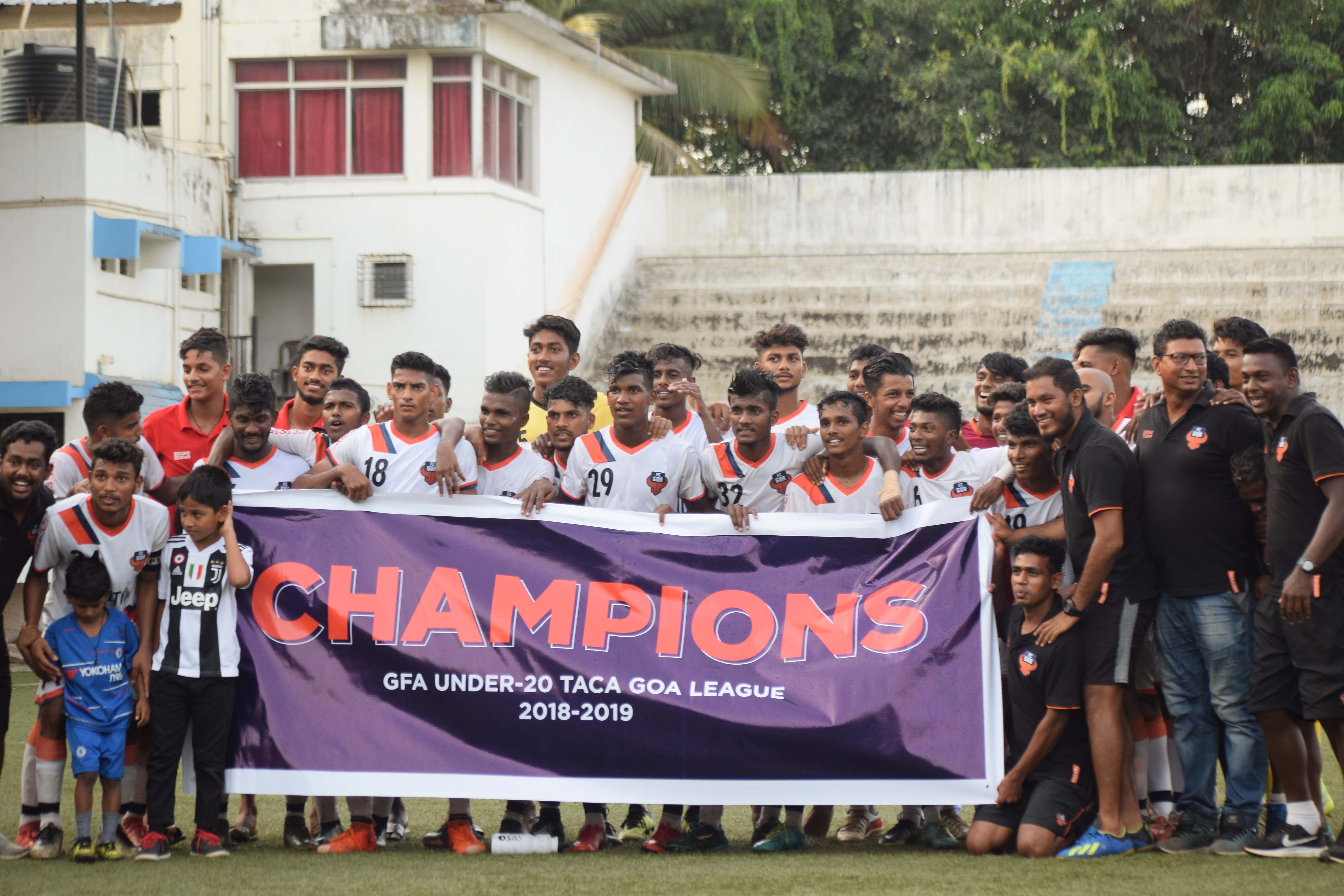 FC Goa wins GFA U20 TACA Goa title