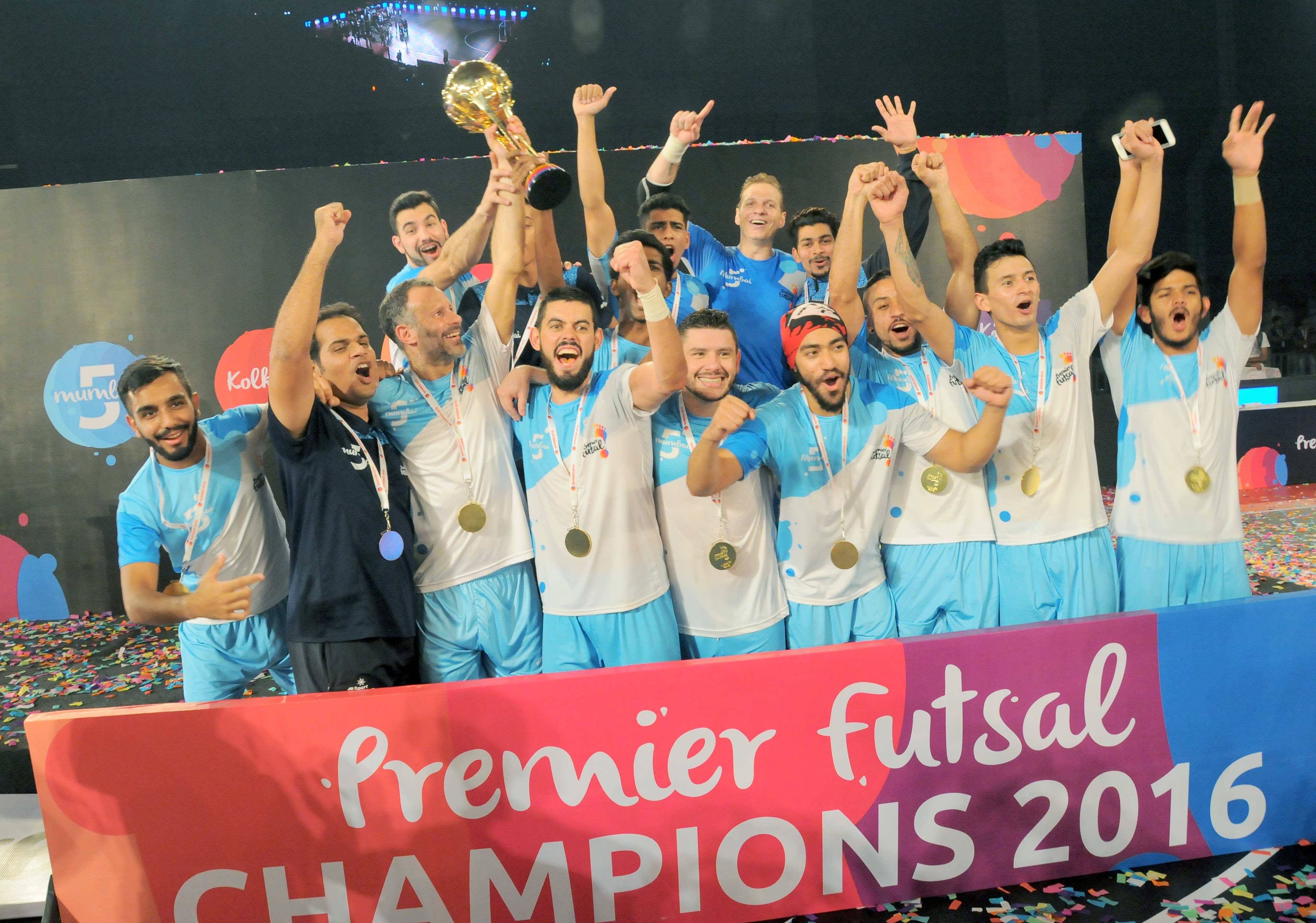Ryan Giggs' Mumbai crowned champions of inaugural Premier Futsal